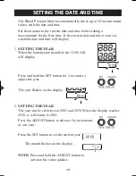 Предварительный просмотр 10 страницы Omron INTELLI SENSE HEM-705CP Instruction Manual