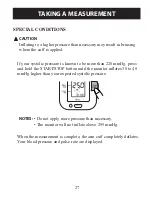 Preview for 27 page of Omron INTELLI SENSE HEM-711AC Instruction Manual