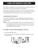 Preview for 28 page of Omron INTELLI SENSE HEM-711AC Instruction Manual