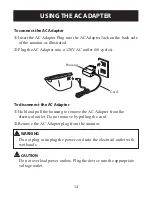 Предварительный просмотр 14 страницы Omron INTELLISENSE BP755 Instruction Manual