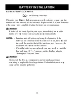 Предварительный просмотр 16 страницы Omron IntelliSense BP762 Instruction Manual