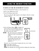 Preview for 31 page of Omron IntelliSense BP762 Instruction Manual