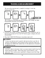 Preview for 34 page of Omron Intellisense BP785 Instruction Manual