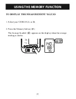 Preview for 37 page of Omron Intellisense BP785 Instruction Manual