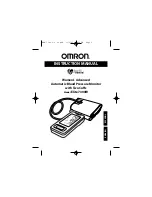 Предварительный просмотр 1 страницы Omron IntelliSense Elite 7300W Instruction Manual