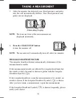 Preview for 15 page of Omron IntelliSense HEM-650 Instruction Manual