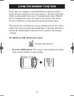 Предварительный просмотр 16 страницы Omron IntelliSense HEM-650 Instruction Manual