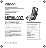 Предварительный просмотр 113 страницы Omron IntelliSense HEM-907 Instruction Manual