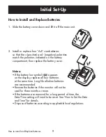 Preview for 10 page of Omron IntelliSense IA1B Instruction Manual