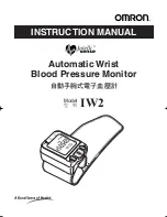 Preview for 1 page of Omron IntelliSense IW2 Instruction Manual