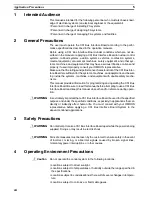 Preview for 6 page of Omron ITBC-CST01 - 09-2000 Operation Manual