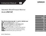 Preview for 1 page of Omron JPN710T Instruction Manual