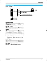 Предварительный просмотр 5 страницы Omron JUSP-NS300 Datasheet