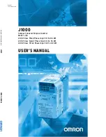 Omron JZA User Manual preview