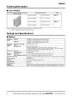 Preview for 2 page of Omron K8AB-PA Product Manual