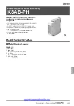 Preview for 7 page of Omron K8AB-PA1 Manual