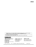 Preview for 12 page of Omron K8AB-VW Series Manual