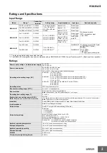 Preview for 2 page of Omron K8AK-AS Manual