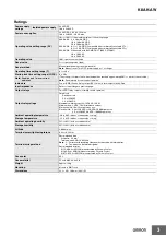 Preview for 3 page of Omron K8AK-AS1 24VAC/DC Manual