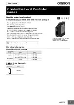 Preview for 1 page of Omron K8DT-LS Series Manual