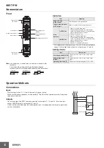 Preview for 4 page of Omron K8DT-PM Manual
