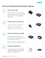 Preview for 5 page of Omron KOSMOS Hardware Setup Manual