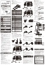 Предварительный просмотр 1 страницы Omron lFL-TCC1PS Instruction Sheet