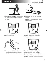 Предварительный просмотр 6 страницы Omron M1 Classic Instruction Manual