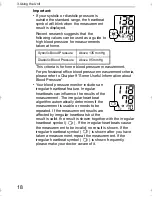 Preview for 18 page of Omron M1 Compact Instruction Manual