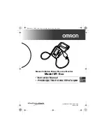 Предварительный просмотр 1 страницы Omron M1 Eco Instruction Manual