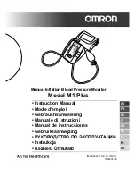 Preview for 1 page of Omron M1 Plus Instruction Manual