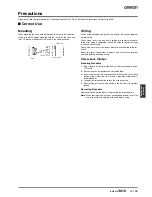 Предварительный просмотр 9 страницы Omron M16 - Datasheet