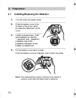Предварительный просмотр 10 страницы Omron M2 Compact Instruction Manual