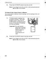 Preview for 22 page of Omron M2 Compact Instruction Manual