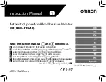Omron M3 HEM-7154-E Instruction Manual preview