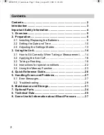 Предварительный просмотр 2 страницы Omron M3 Intellisense Instruction Manual