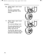 Preview for 12 page of Omron M3 Intellisense Instruction Manual