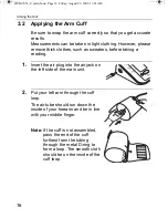 Preview for 16 page of Omron M3 Intellisense Instruction Manual