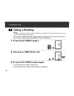 Предварительный просмотр 10 страницы Omron M3W Instruction Manual