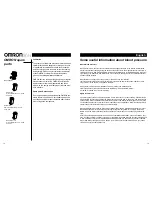 Предварительный просмотр 7 страницы Omron M4-I Instruction Manual