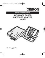 Preview for 1 page of Omron M5 Instruction Manual