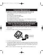 Preview for 4 page of Omron M5 Instruction Manual