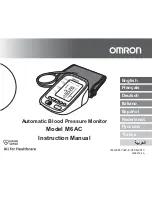 Omron M6 AC Instruction Manual предпросмотр