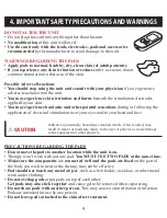 Preview for 9 page of Omron Max Power Relief PM500 Instruction Manual