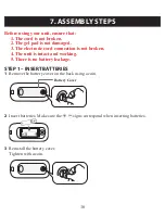 Preview for 16 page of Omron Max Power Relief PM500 Instruction Manual