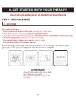 Preview for 19 page of Omron Max Power Relief PM500 Instruction Manual