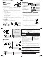 Omron MC-246 Quick Start Manual preview