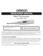 Omron MC-301 Instruction Manual preview