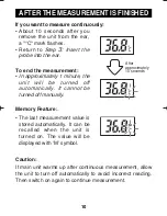 Preview for 10 page of Omron MC-510 Gentle Temp Instruction Manual