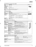 Предварительный просмотр 5 страницы Omron MECHATROLINK-II MP2100 Datasheet